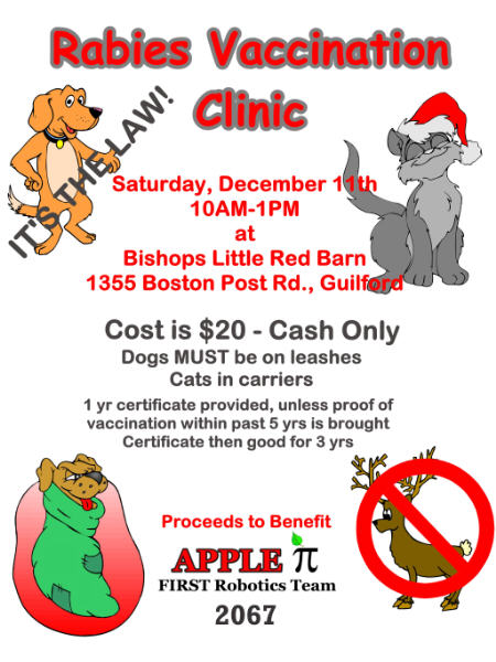 Rabies Clinic Logo Graphic